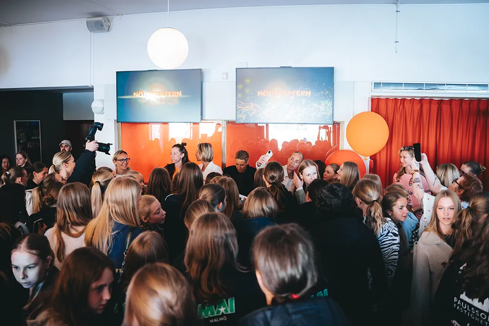 Publik på Sluta Sluta i Malmö
